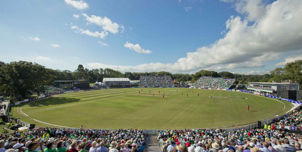 A packed ground at Malahide