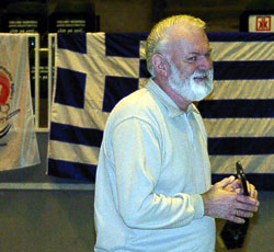 Local organiser Falmer Christensen (Photo: Barry Chambers)