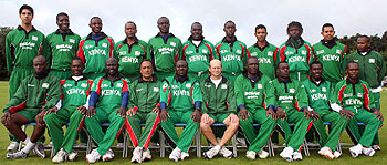 Kenya team (photo by CricketEurope)