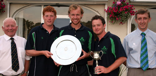 Trophy presentation