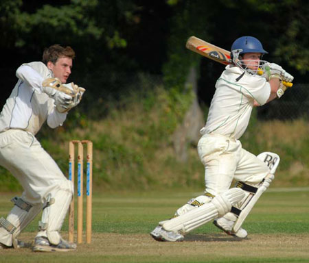 Conor Mullen during his match-winning 84 for Ireland against Scotland