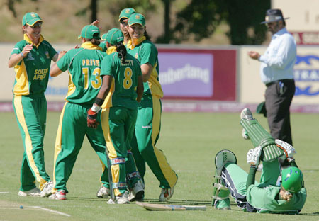 World Cup Qualifier, Ireland v South Africa, Stellenbosch, 22 February 2008