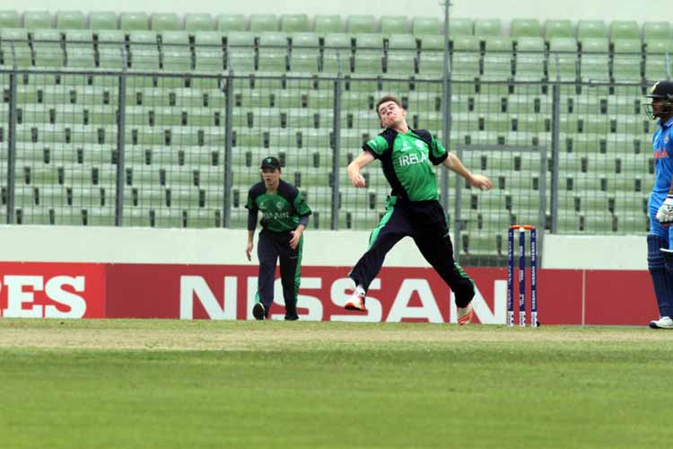 Josh Little impressed with three wickets against India (© ICC)