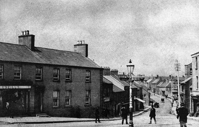 Balbriggan CC benefactor Terence O'Neill's shop