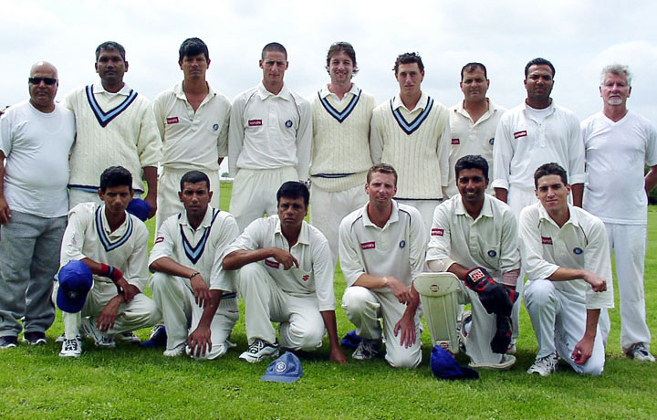 The Israel team at the 2004 European Division 2 Championship in Belgium ©CricketEurope