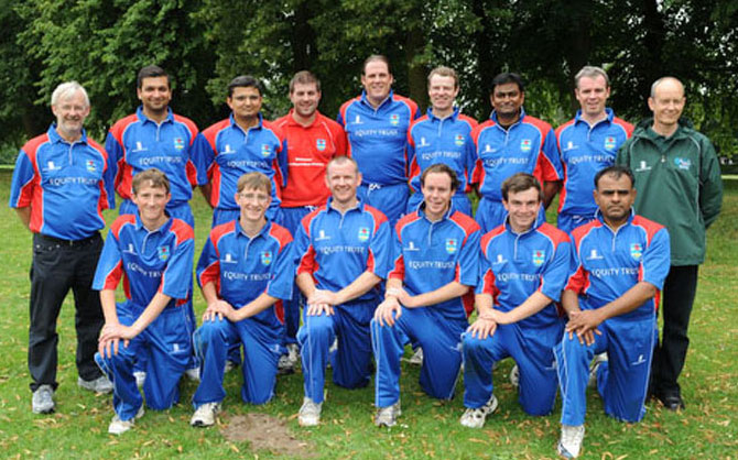 The Luxembourg squad at the 2011 European Division 2 tournament in Belgium