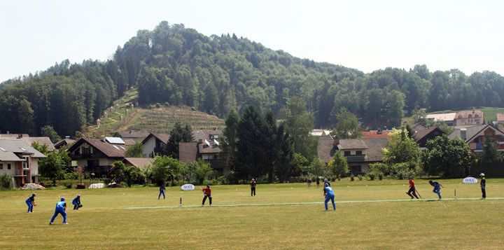 The Valburg ground near Llubljana during the 20122 European Division 4 tournament