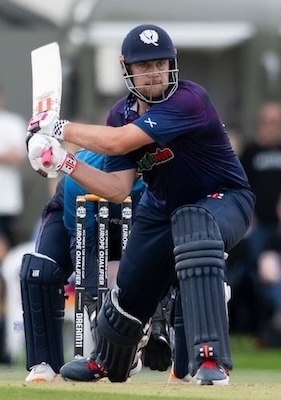 George Munsey batting