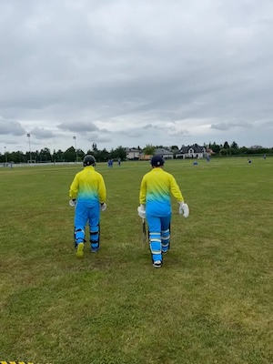 Ukraine batters walk out