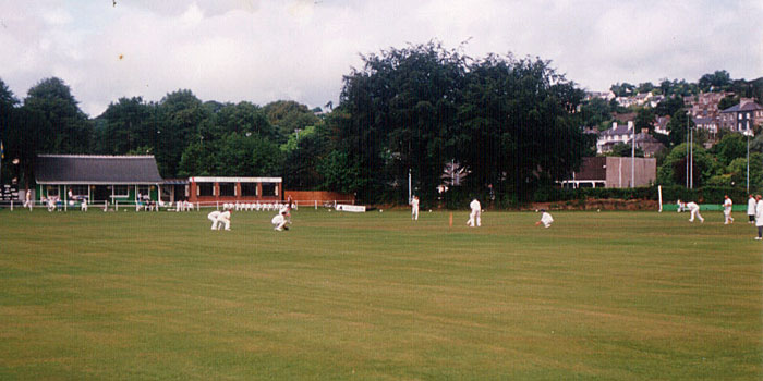 View towards the Mardyke pavilion