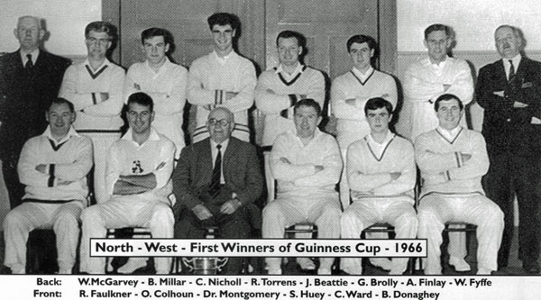 The North West team that won the Guinness Cup in 1966