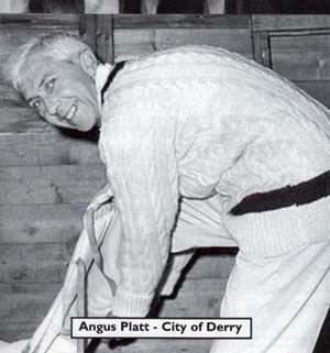 Angus Platt of City of Derry