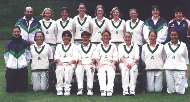 The Ireland Women's team of 2001