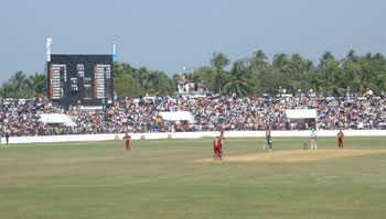 A packed ground during the 2004 Under 19 World Cup